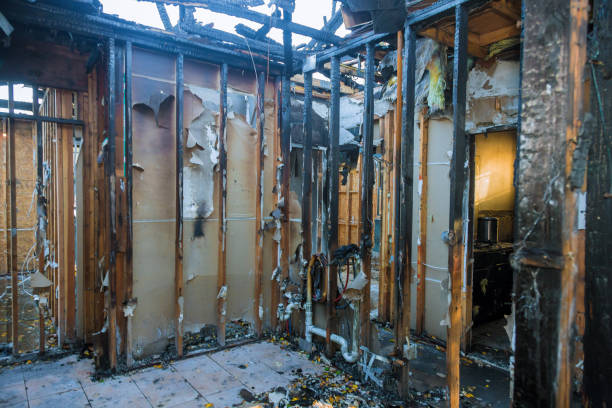 Professional Emergency Fire Cleanup technician working in Fisherville, KY